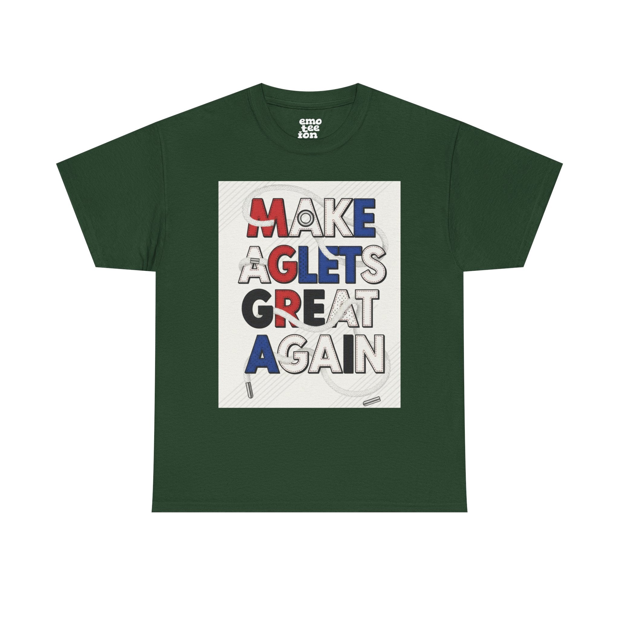 Make Aglets Great Again Dark - Unisex Heavy Cotton Tee