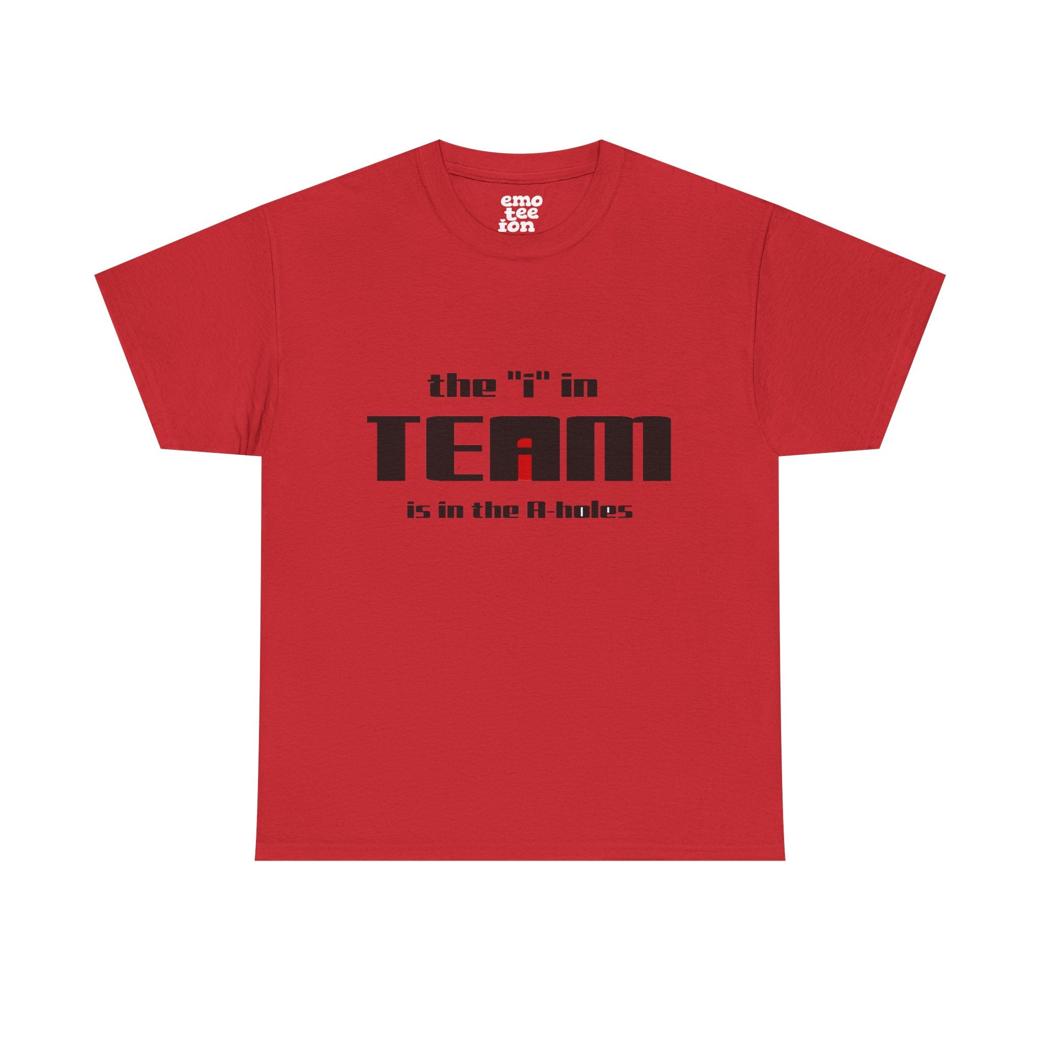 The "i" In Team - Dark Unisex Heavy Cotton Tee
