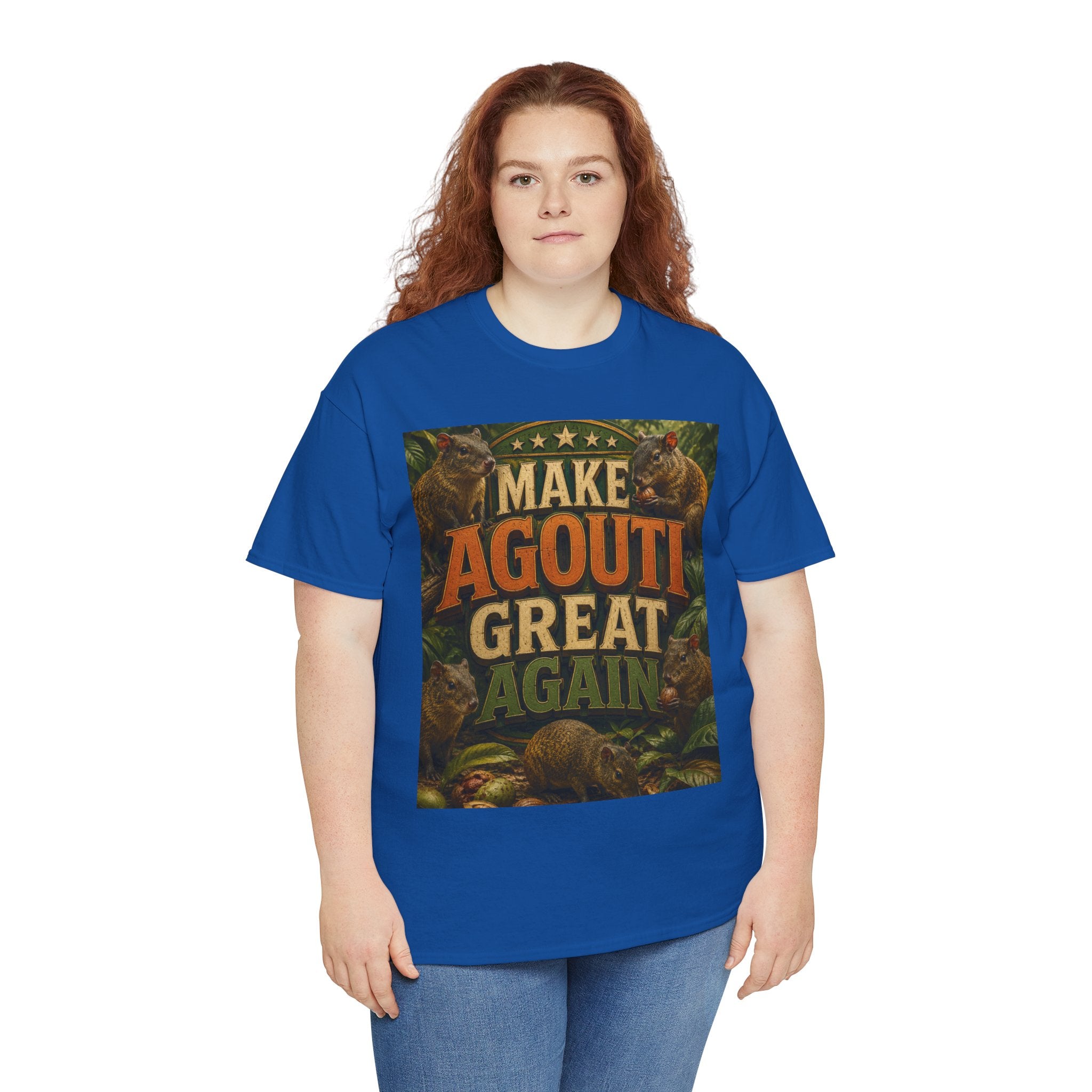 Make Agouti Great Again - Dark Unisex Heavy Cotton Tee