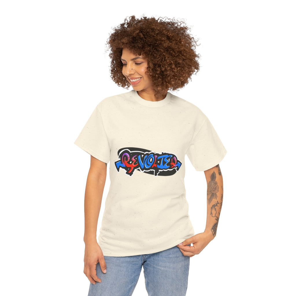 Revolted, VOTE - Graffiti Light Unisex Heavy Cotton Tee