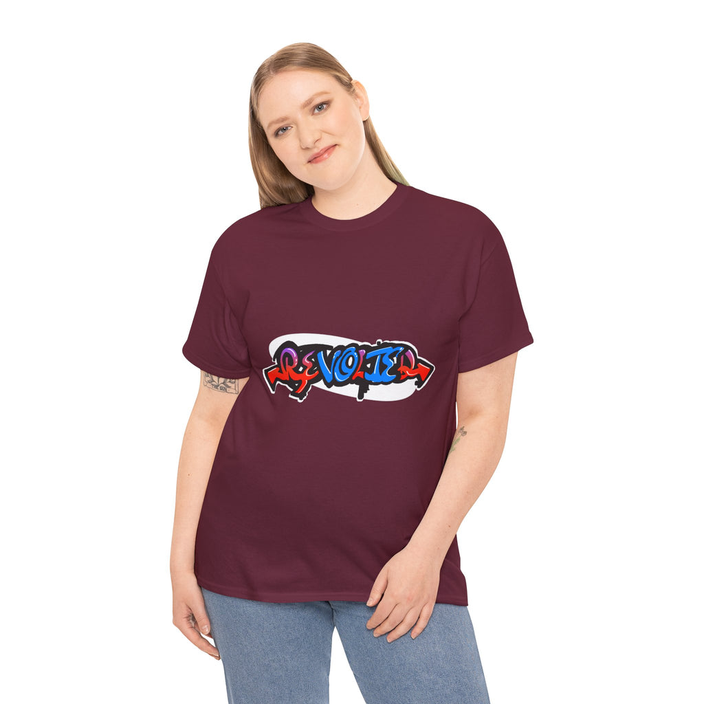 Revolted, VOTE - Graffiti Dark Unisex Heavy Cotton Tee