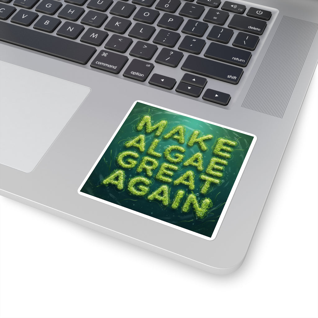 Make Algae Great Again - Square Stickers