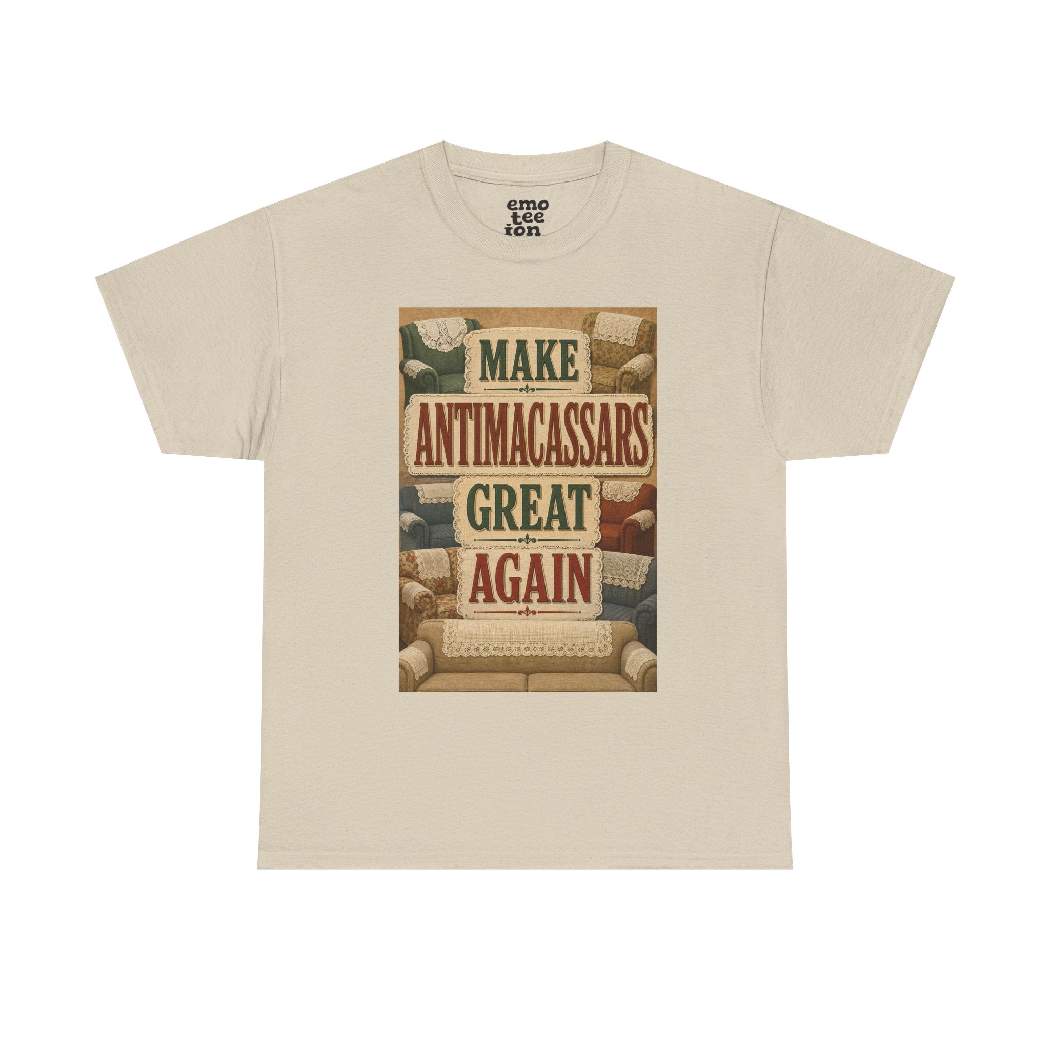 Make Antimacassars Great Again - Light Unisex Heavy Cotton Tee