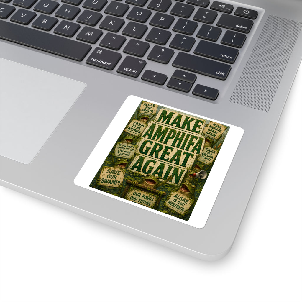 Make AMPHIFA Great Again - Square Stickers