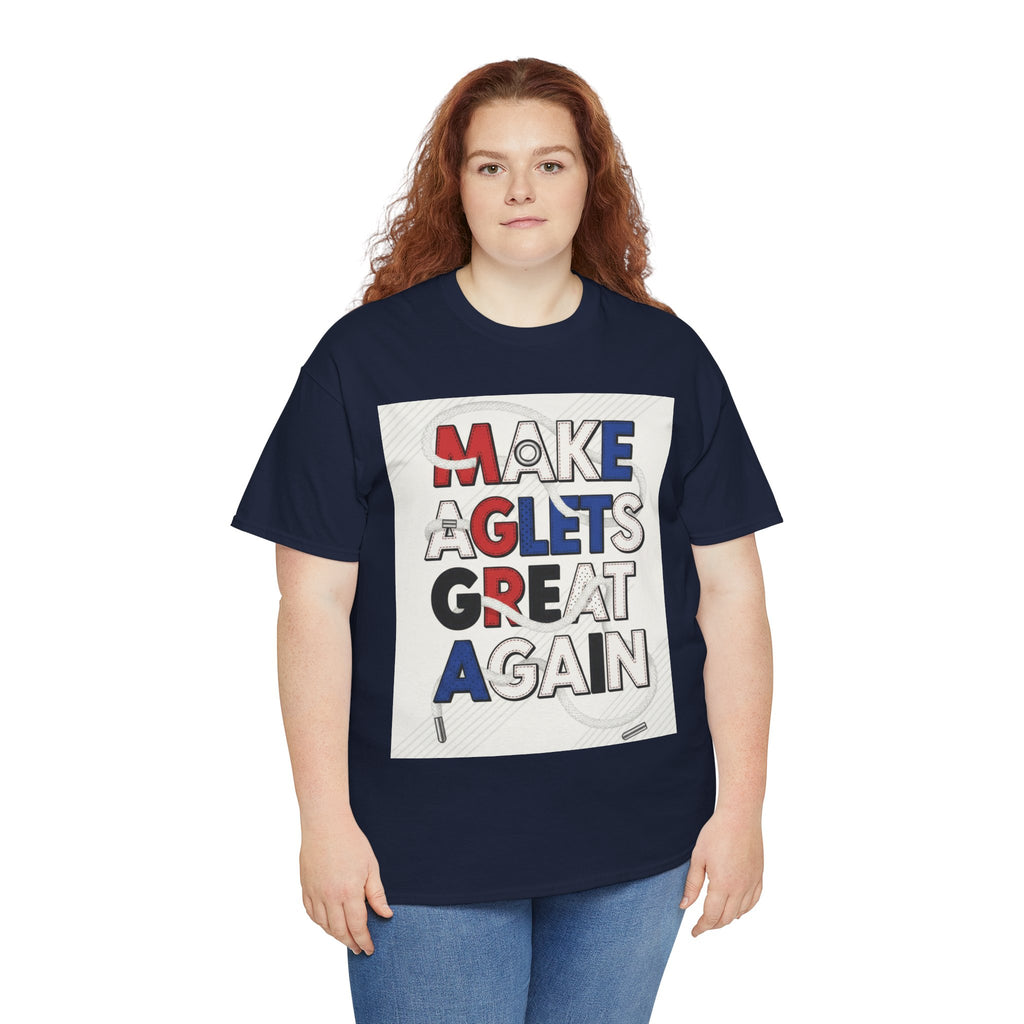 Make Aglets Great Again Dark - Unisex Heavy Cotton Tee