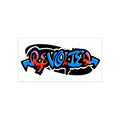 Revolted, VOTE - Graffiti Bumper Sticker