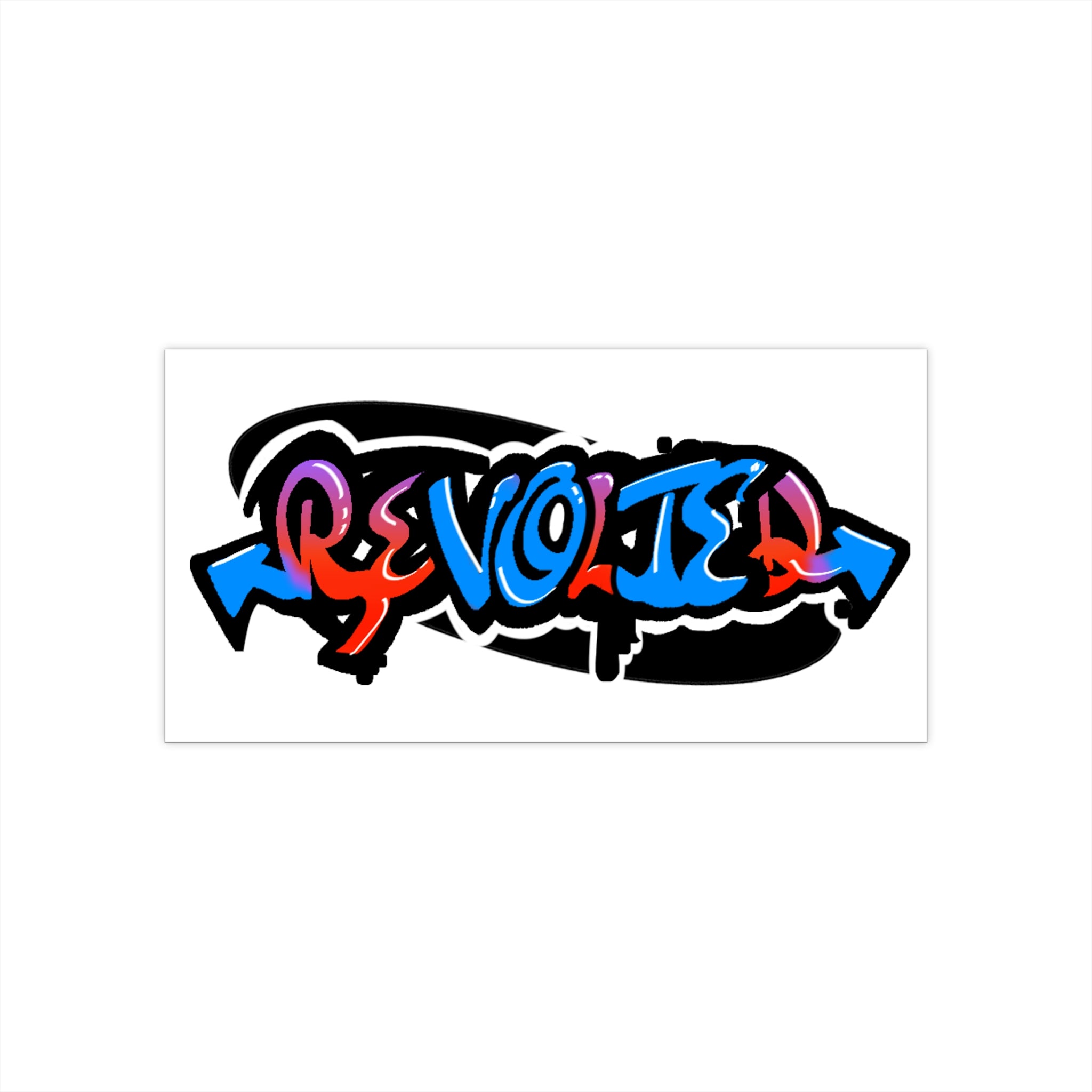 Revolted, VOTE - Graffiti Bumper Sticker