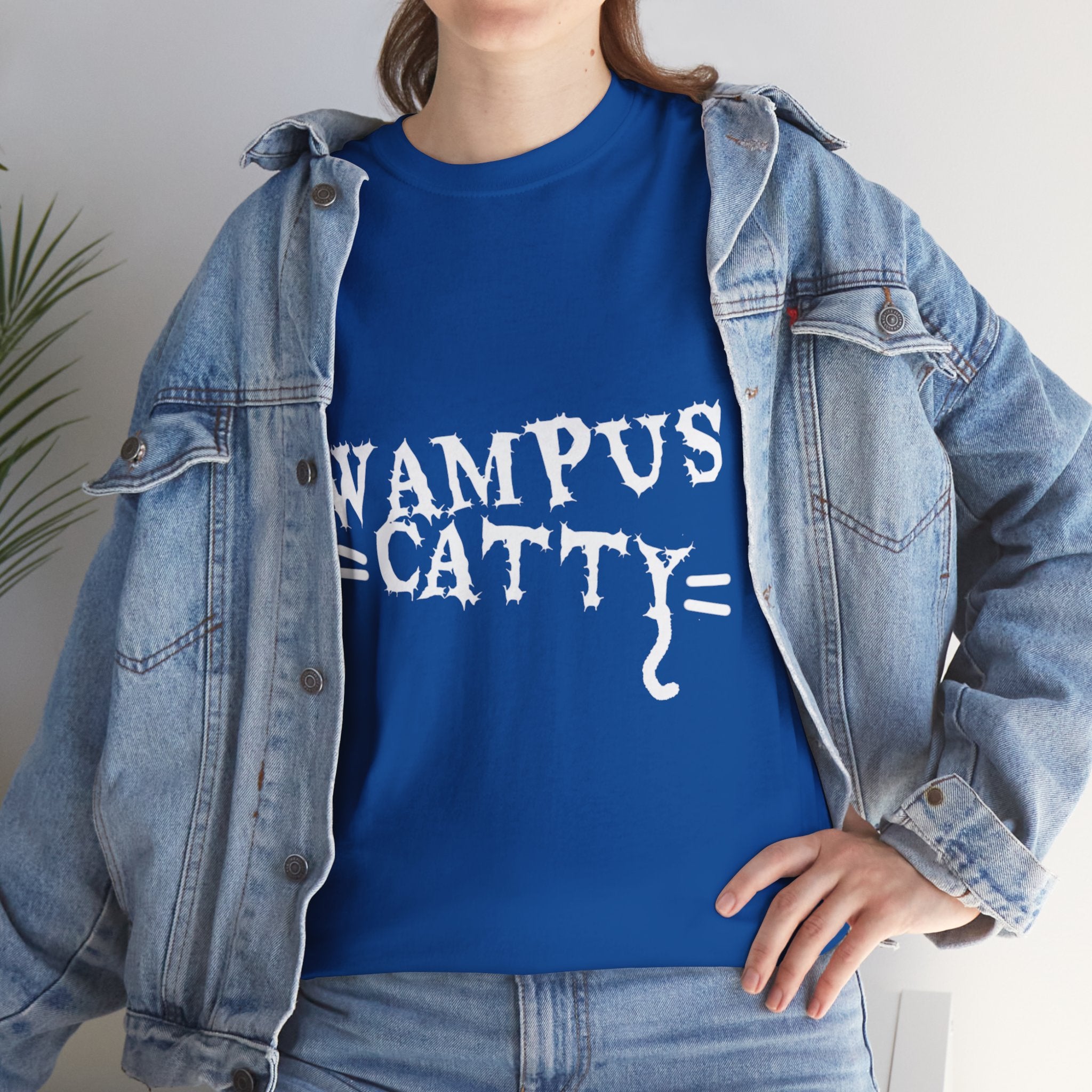 Wampus Catty - Dark Unisex Heavy Cotton Tee
