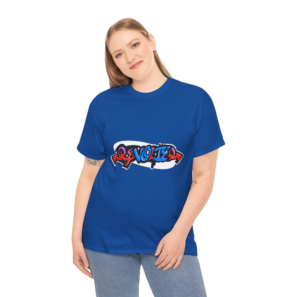 Revolted, VOTE - Graffiti Dark Unisex Heavy Cotton Tee