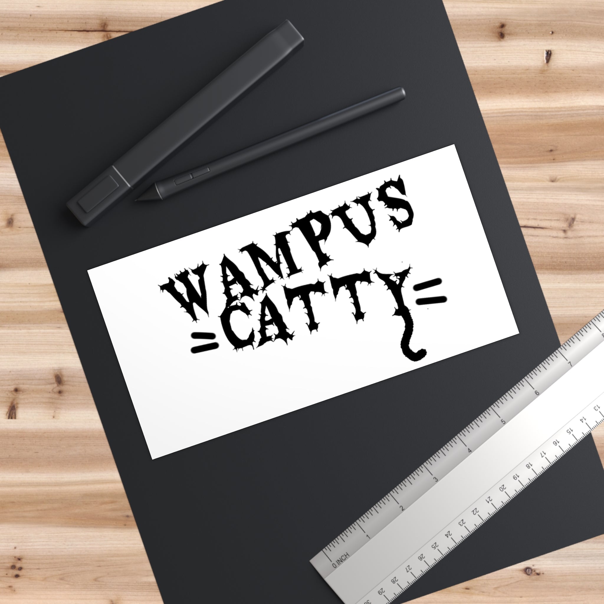 Wampus Catty - Bumper Sticker