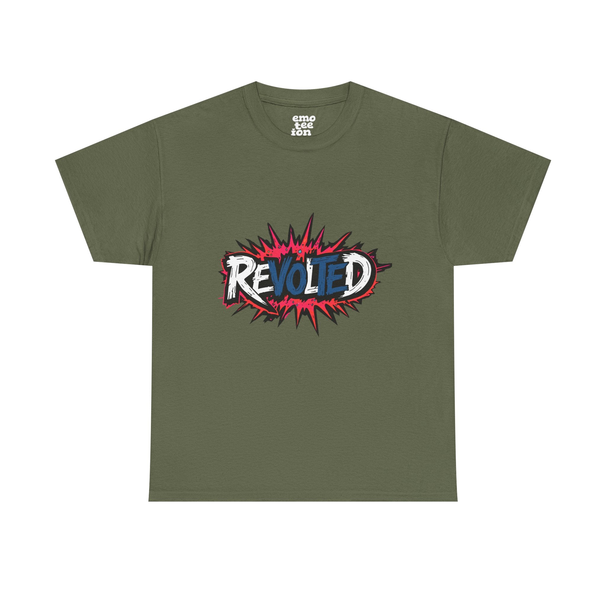 Revolted, VOTE - Splash Bam Dark Unisex Heavy Cotton Tee