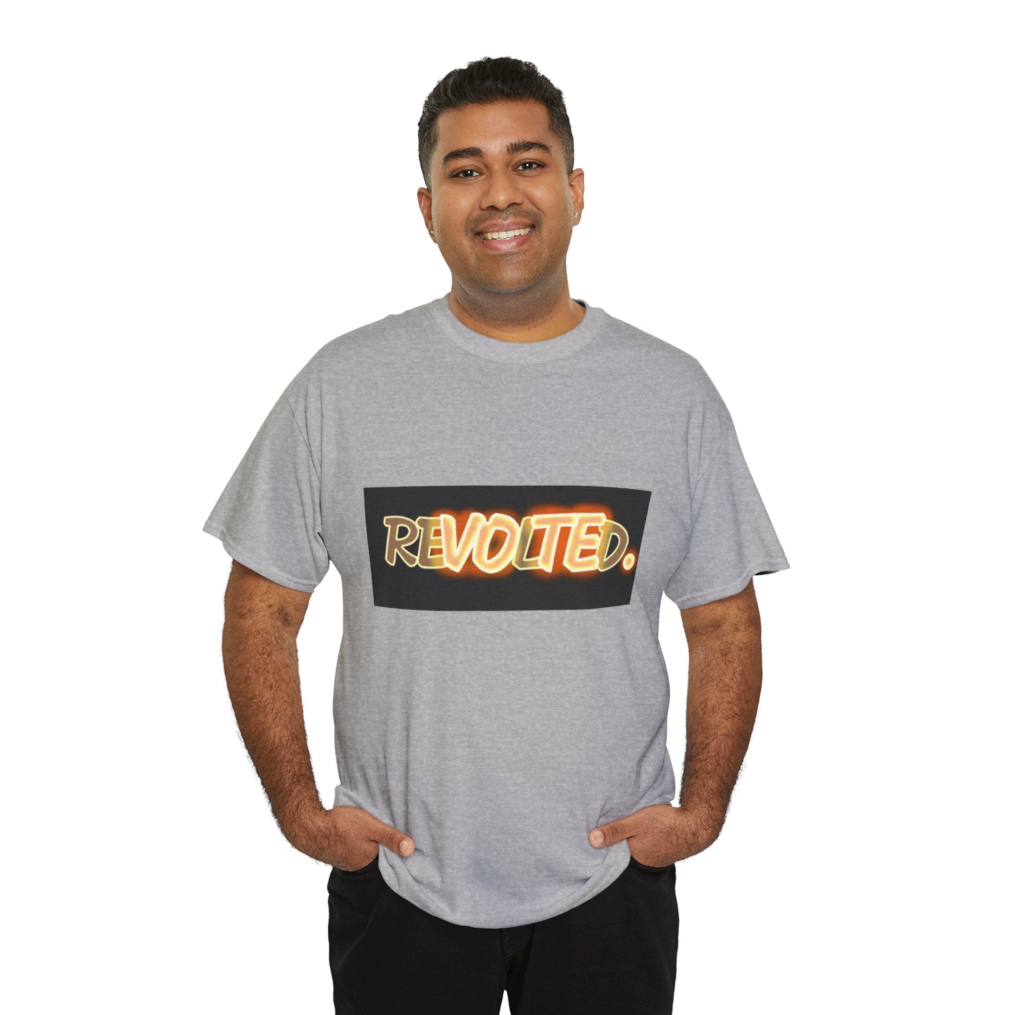 Revolted, VOTE - Neon Light Unisex Heavy Cotton Tee