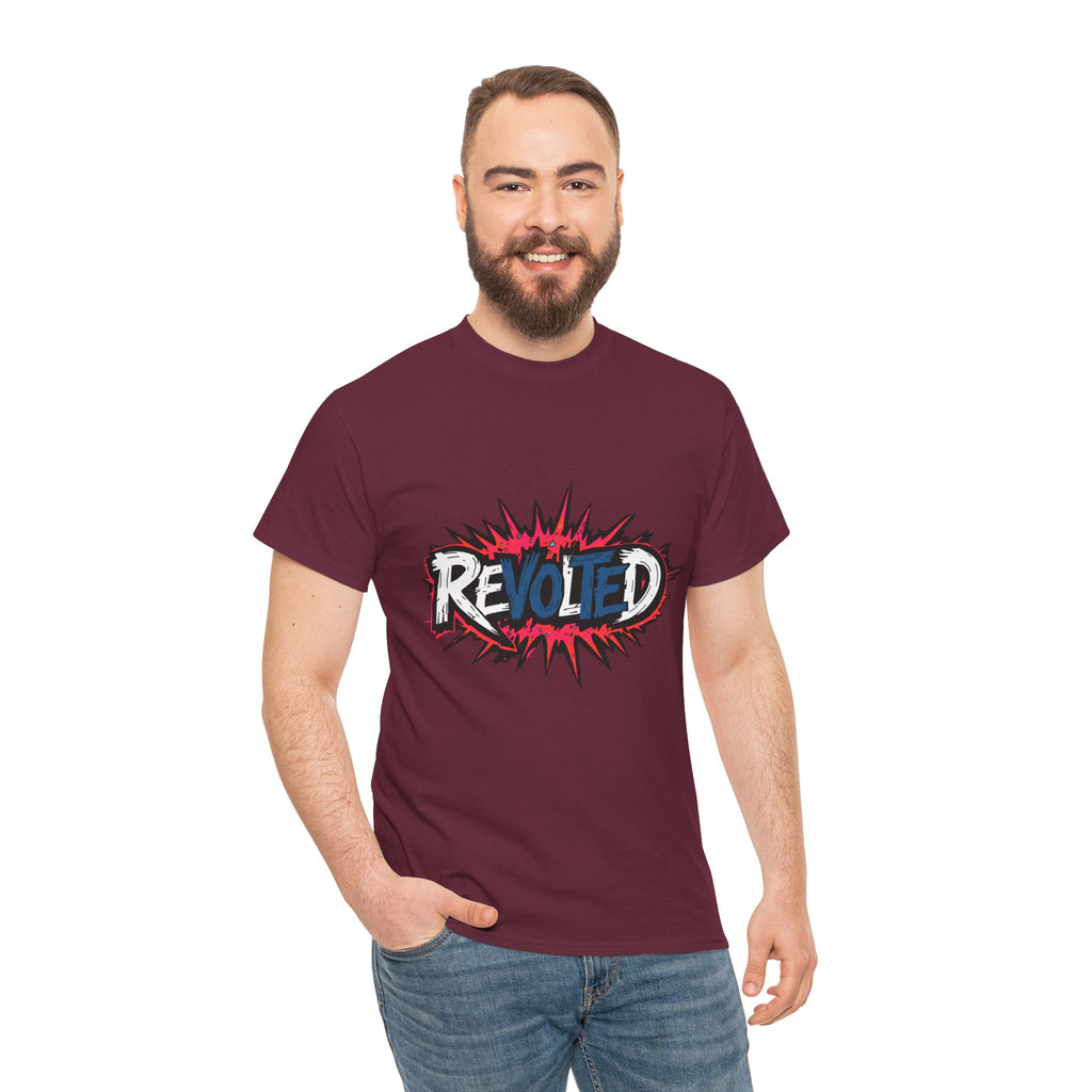 Revolted, VOTE - Splash Bam Dark Unisex Heavy Cotton Tee