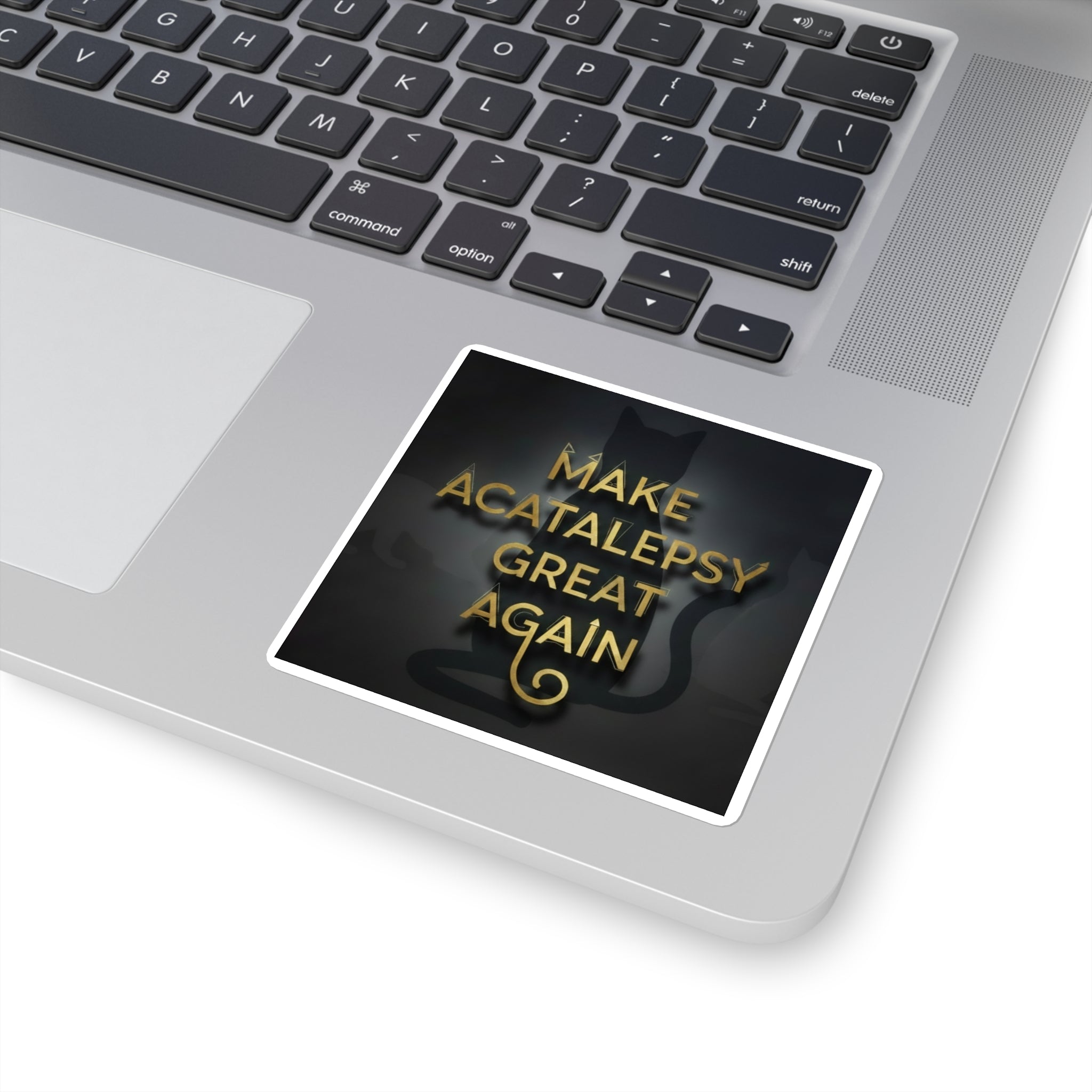 Make Acatalepsy Great Again - Dark Square Stickers