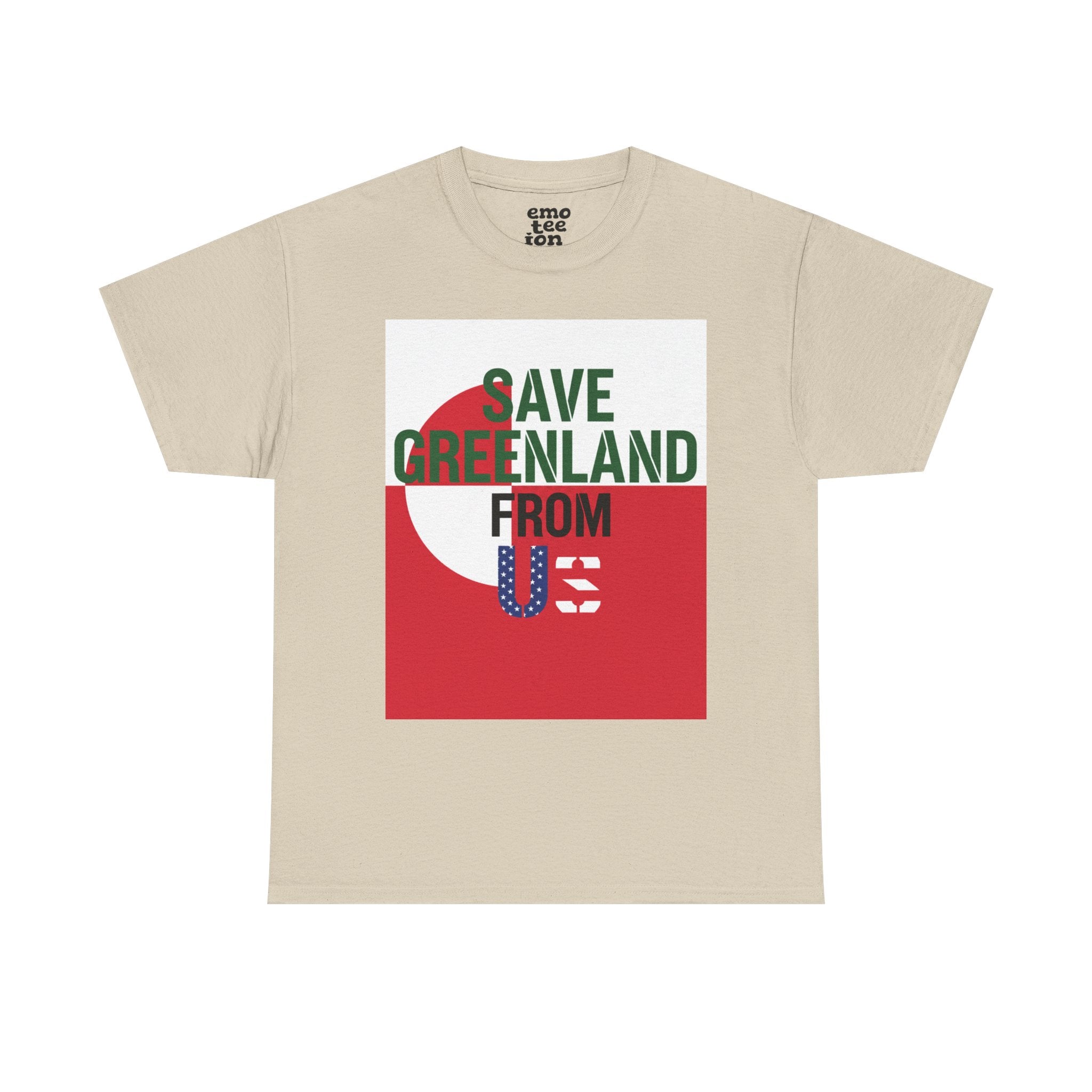 Save Greenland From US Light - Unisex Heavy Cotton Tee
