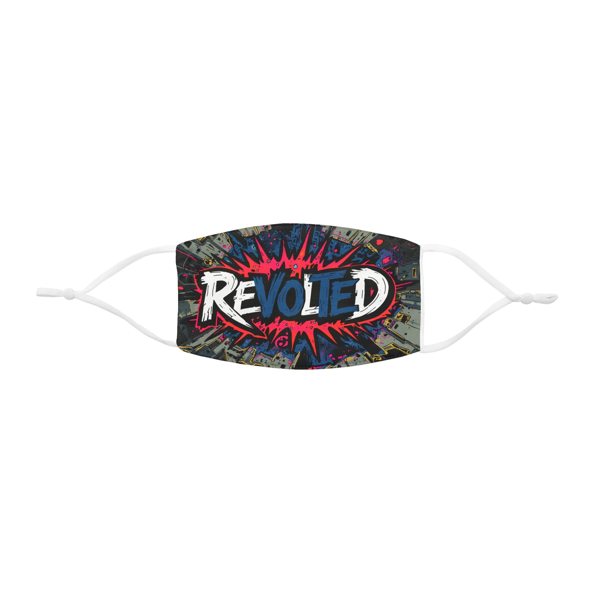 Revolted, VOTE - Cityscape Snug-Fit Polyester Face Mask