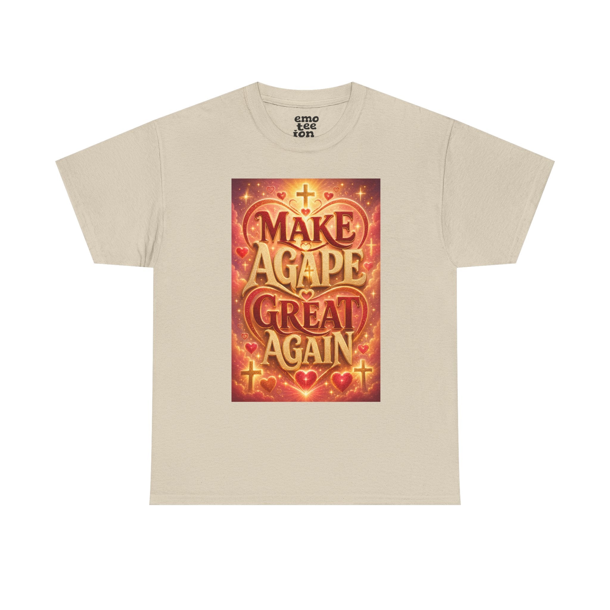 Make Agape Great Again - Light Unisex Heavy Cotton Tee